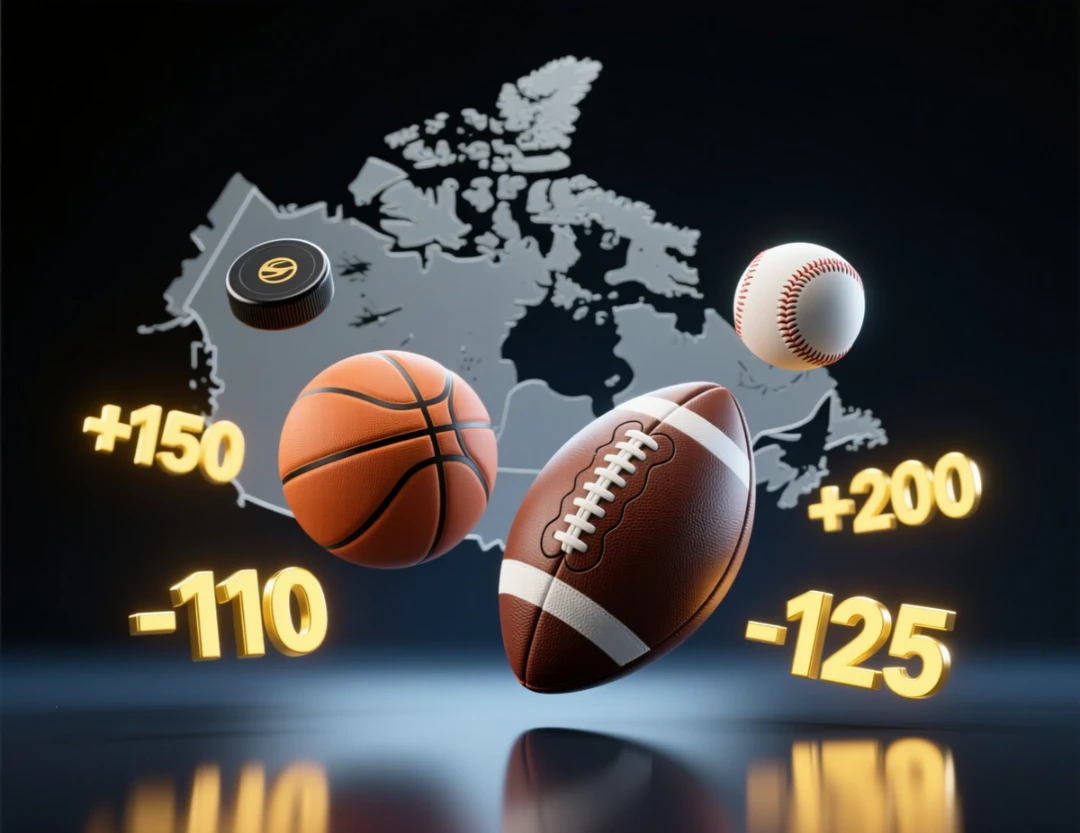 Best sports to bet on in Canada - hockey, basketball, football and baseball betting guide